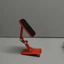 OCYCLONE Phone Stand, Adjustable Height and Angle Cell Phone Stand for Desk Foldable Holder, Taller iPhone Stand Compatible 4-11 Inch All Mobile Phone/iPad/Tablet - Red
