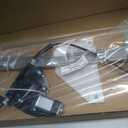 YHTAUTO Rear Driver Side Power Window Regulator with 2-Pin Motor Assembly for Jeep Grand Cherokee WJ 1999-2000, Sport Utility