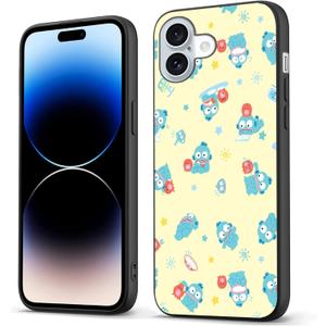 Compatible for iPhone 17 Case, Shock Absorption Slim Soft TPU Shockproof Protection Case(Hangyodon-1)