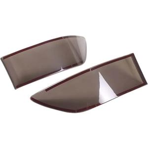 Rear Fog Lamp Cover Sticker Compatible for Lexus GX 2014-2023 ABS Black Car External Accessories