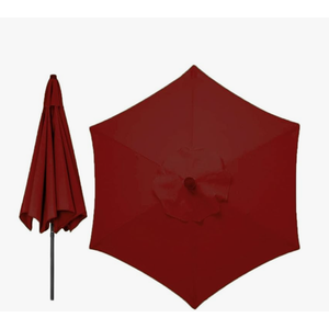 Umbrella Replacement Canopy Replacement Cover for Market Patio Umbrella Outdoor Umbrella Replacement Top 2.7m 3.0m Replacement Cloth for Sun Umbrella Round fabric cover for Garden Umbrella Size: 8 rib-2.30m(7.5ft)