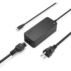 Nicpower USB C Laptop Charger for Lenovo - Compatible with Thinkpad, Yoga, Chromebook, Thinkbook, IdeaPad, 65W/45W AC Adapter with 10Ft Extended Sturdy Cable