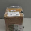 Amazon Basics Oscillating Ceramic Space Heater, Portable Fast Heating Indoor Solution, With Overheat and Tip-Over Protection, Thermostat, 1500W, 7.52"D x 6.34"W x 9.45"H, Black