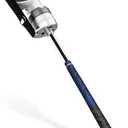 VR Golf Club Handle Accessory for Oculus Quest 2/ Meta Quest Pro - Aluminum Case and Shaft with Real Golf Grip - Quest 2 Golf Club Attachment with Controller Secure Reinforced Straps (2023 Version)