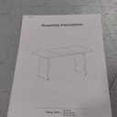 Tribesigns 63" Large Desk for Home Office, Spacious Executive Computer Desk with Ample Leg Room, Double PC Gaming Writing Table Study Desk with Sturdy Legs, Black