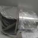 8 Inch Hooded Wall Vent with Screen and Damper, Wall Exhaust Vent Cover Cap for Exterior Ventilation and Outdoor Air Exhaust Kitchen Range Hood Dryer HVAC Duct, Galvanized Steel, Gray