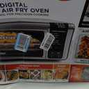 Ninja Digital Air Fryer & Toaster Oven | 8-in-1 Functionality | Flip-Up Design | XL Capacity | Air Fry Basket, Sheet Pan, Wire Rack & Crumb Tray | 1800 Watt | Silver | SP101