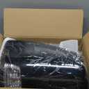 MAYELLO Pair Smoked Tail Lights w/Bulbs for 2009-2018 Dodge Ram 1500/2500/3500,2019-2024 Ram 1500 Classic,Brake Rear Lamps- Fits Factory Halogen Trims Only (Black)