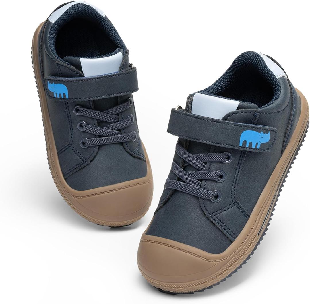 DREAM PAIRS Toddler Sneakers Boys Girls Casual Shoes Kids Storybook Lightweight Walking Skate Shoes, Size 12 Little Kid, Navy, SDFS222K