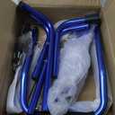 Stand Assist Aid for Elderly Chair Lift Devices for Seniors Standing Supports Couch Rails Sit to Stand Lift Adults Walking Assistance Portable Patient Mobility Aids for Sofa, Recliner Chair (Blue)