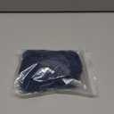 Knee Pillow Case 10" x 8" x 6.3", Replacement Leg Pillow Case, Knee Pillow Cover with Zipper Apply to Memory Foam Leg Pillow from ZOAN Blue