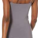 Amazon Essentials Women's Slim-Fit Camisole for Layering and Everyday Wear, Pack of 4