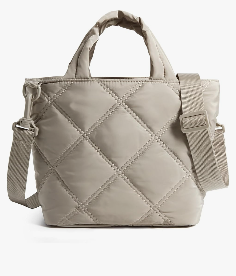 BAGSMART Crossbody Bags for Women, Small Crossbody Bag Cross Body Purse Mini Tote Travel Purse Shoulder Handbags Wallet, Color Light Ten