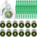 Eersida 48 Pcs Dumpster Fire Sticky Notes 30 Pages Each and Pens Funny Sticky Notes Desk Accessories with Organza Bags Appreciation Gifts Supplies for Students Office Coworker Employee Teacher