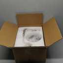 M14-2 Metro Sphere Glass Table Lamp - Mid Century Modern Night Stand Lamp with 3-Way Dimmable, USB Charging Ports, Minimalist Decorative Lamps for Living Room, Bedroom, Home Decor