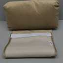 Neck Pillow for Recliner Chair, 14" Adjustable Recliner Pillow for Headrest, Soft Velvet Weighted Back Non-Slip Head Pillow for Recliner, Couch, Chair, Sofa (Camel)