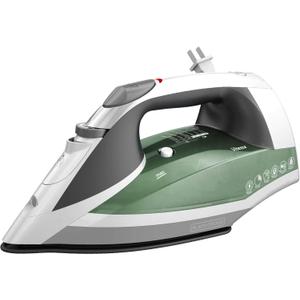 BLACK+DECKER Vitessa Advanced Steam Iron, ICR2020, Even Steam Nonstick Soleplate, Auto Shutoff, Tangle-Free Retractabel Cord, Green (Standard)
