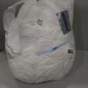 Twin Size Mattress Topper, Shredded Memory Foam Filling, 1800 GSM Mattress Pad Cover, Soft Bed Topper for Back Pain,Comfy Plush Foam Filled Pillow Top, 39"x75" (White)