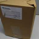 Whole Housewares - Set of 3 Bathroom Canisters - Storage Container Jars - Premium Glass Apothecary Jars with Lids - Small Glass Jar for Kitchen or Bathroom Storage - Decorative Crystal Containers