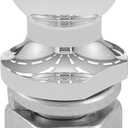 CURT 40090 Chrome Trailer Hitch Ball, 10,000 lbs, 2-Inch Diameter, 1-1/4 x 2-5/8-Inch Shank