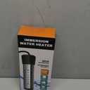 NUOBESTY 1Set Portable Water Heater Electric Bucket Heater for Bathtub Camping Fast Heating Auto at Safe Reliable for