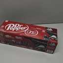 Dr Pepper Soda, 12 fl oz cans, 12 pack (EXP 02/16/26)