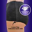 Always Discreet Night, Reimagined Adult Diapers for Women, Extended Overnight Absorbency Incontinence and Postpartum Underwear Size S/M, 360 Degree Coverage While Laying Down, 48 Count