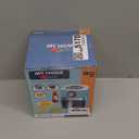 Toy Air Fryer for Kids Kitchen Playset, Chef Pretend Play kitchen Accessories with Color Changing Play Food, Cooking Game with Fries, Kids Toys with Sound & Light, Camp Kitchen Set for Toddler 3-5 5-7 (Blue)