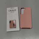 Crave for Samsung Galaxy S22 Case, Shockproof Protection Dual Layer Case for Samsung Galaxy S22 5G (6.1 inch) - Blush