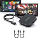 Car TV Mate Pro with Wireless CarPlay Adapter, 2025 New HDMI Multimedia Adapter for TV Stick Converter/Game Consoles/Set-Top Box/Screen Throwers, Magic Box Support Wired CarPlay Cars from 2016