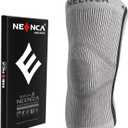 NEENCA Knee Sleeve  Knee Braces for Knee Pain, Joint Pain Relief, Swelling, Inflammation Relief, and Circulation, Knee Support for Women and Men (X-Large, Gray)
