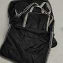 Gonex Compression Packing Cubes, 4pcs Expandable Storage Travel Luggage Bags Organizers Black