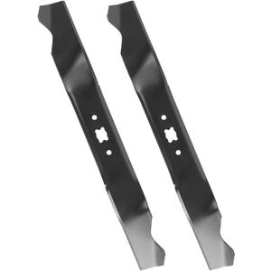742-0739 19" Mulching Mower Blade, Compatible with MTD Cub Cad et T ro yBilt Walk Behind 19 Inch Deck Mower CC550SP ES CC500 CC189, Replace 942-0739, 2 Pack