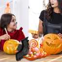 10 Pcs Halloween Bat Candy Dish Plastic Trick or Treat Bowls Large halloween Party Plastic Serving Tray Tableware Halloween Candy Holders Party Supplies