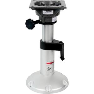 Aluminum Adjustable Height Locking Boat Seat Pedestals 13 to 18 Inches for Boat Seats(1pcs)