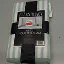 Ellen Tracy™ Stripe Single King Quilted Sham - Green, King