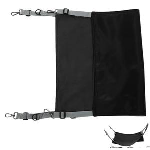 Cat Hammock Bed Scratch-Resistant Breathable Comfortable Outdoor Resting Pad for Large Cats Adjustable Straps 22x17 Inch