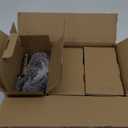 Privacy Door Knob, Matte Black Door Knobs Interior Keyless Locks Set(6 Pack), Bedroom Bathroom Door Knob with Lock, Reversible for Left/Right Door Handle