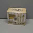 400PCS Gold Plastic Silverware, Gold Disposable Utensils, Heavy Duty Cutlery Set Includes 200 Forks,100 Knives,100 Spoons, Flatware for Party Wedding