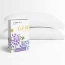 Carressa Linen 100% Egyptian Cotton Pillow Cases Set of 2-600 Thread Count Crisp White King Pillowcase for Sleeping, Soft, Silky Sateen Weave Bed Pillow Cover, Extra Long Staple Cotton Pillowcases