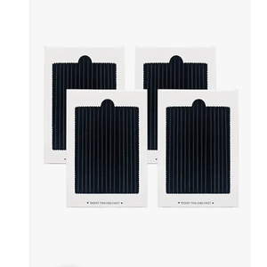 Haprait Replacement for Frigidaire PAULTRA Pure Air Ultra & Electrolux EAFCBF, 242047801, 242047804 Refrigerator Air Filter, 6.5" x 4.75", Pack of 4