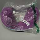 Cabeau Travel Essential Neck Pillow - Fits Most Neck Sizes (11-21 inches) - Evolution X Three Ways to Adjust for Ultimate Comfort on Long Flights (Amethyst)