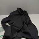 PJ PAUL JONES Blazer for Men Casual Cotton-Linen Sport Coat Lightweight 2 Button Lined Blazer Jacket (Medium, Black)
