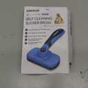 Swihauk Self Cleaning Slicker Brush - Skin Friendly Deshedding Grooming Tool for Dogs & Cats, Suitable for Shedding & Haired Pets, with Pet Supplies Accessories, Blue