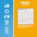Nuun Immunity Electrolyte Tablets with Vitamin D, C, E, & A, Ginger, Elderberry, Magnesium & 4 Other Essential Electrolytes, Vegan, Orange Citrus, 8 Pack (80 Servings Total) (EXP 07/01/27)