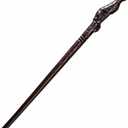 Handicraftviet Hand Carved Wooden Magic Wand Witch Wand Real Wood/Wood Wolf Wands for Wizards Collectible and Cosplay Magical Gift for Halloween, Christmas and Birthday Party 15 inch (S7)