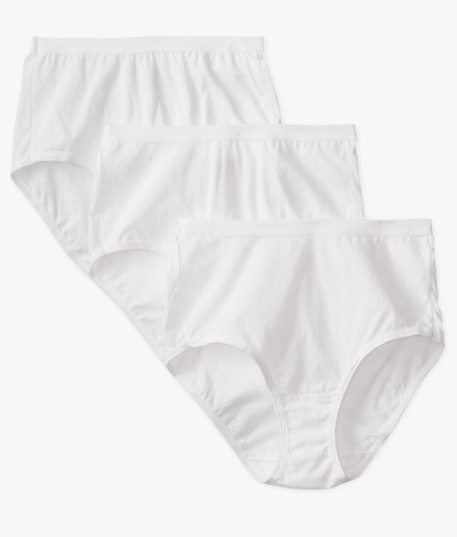 3 pack Fruit of the Loom womens Fit for Me Plus Size Underwear, Designed to Fit Your Curves 2 XL