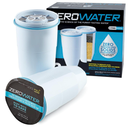 ZeroWater Official Replacement Filter  5Stage 0 TDS Filter Replacement  System IAPMO Certified to Reduce Lead, Chromium, and PFOA/PFOS, 2Pack