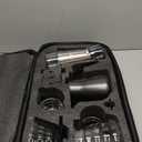 SOTECH Electric Coffee Maker Set with Electric Grinder Glass Dripper Server Steel Kettle Filter Paper Travel Bag for Outdoor Travel BBQ Picnic