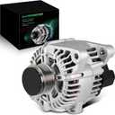 Alternator for:-Kia Optima 2006-2010 Rondo 2007-2010 Forte 2010-2013, for:-Hyundai Sonata 2006-2010, 2.0L 2.4L L4 12V 110Amp 6-Grooves, OE# 37300-25201, 373002G100, 11189N